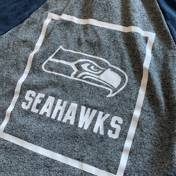 NFL Seattle Seahawks Lightweight Henley Hoodie - Picture 5 of 6